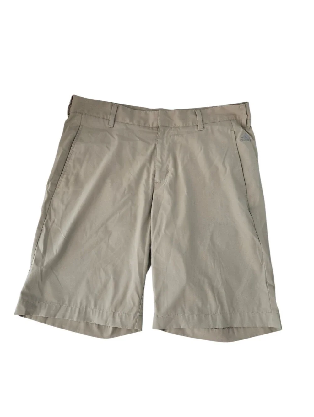 Adidas Men's Performance Chino Shorts - Khaki Sze 34